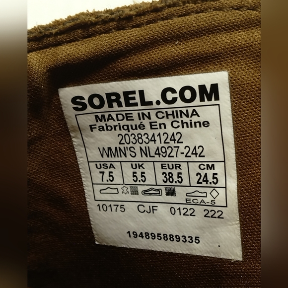 SOREL Evie zipp women #7.5 - Picture 6 of 11